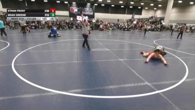 175 lbs Cons. Rd Of 32 - Ethan Frost, 3F Wrestling vs Noah Greene, Beat The Streets Chicago-Midway