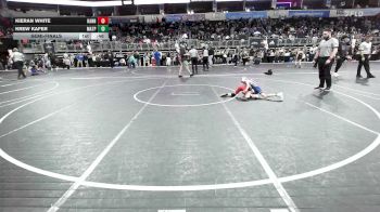 43 lbs Semifinal - Kieran White, Hannibal vs Krew Kafer, Matpac Wrestling-ND