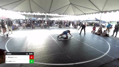 145 lbs Consi Of 16 #2 - Lenore Brown, Mission Viejo vs Piper Lalli, NorCal Queens