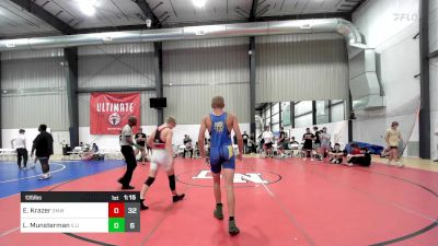 135 lbs Rr Rnd 5 - Ethan Krazer, Gold Medal WC vs Luke Munsterman, Illinois Cornstars