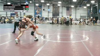 107 lbs Rr Rnd 2 - Catie Orndorff, Roughneck Wrestling Club vs Teegan Sibble, Evil Empire
