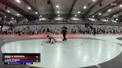 235 lbs Round 2 - Isabella Winingear, Missouri vs Alexis Stinson, Victory Wrestling