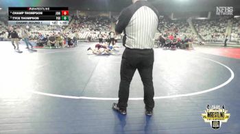 B6A-144 lbs Champ. Round 1 - Champ Thompson, Jenks vs Tyce Thompson, Piedmont