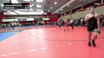 177 lbs Cons. Round 3 - Major Overbeck-Chilcoat, James Logan vs Jacob Nouhi, Northgate