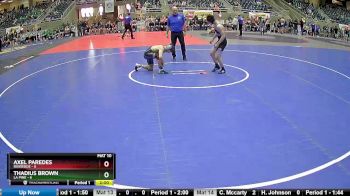 122 lbs Round 3 (4 Team) - Axel Paredes, Riverside vs Thadius Brown, La Pine