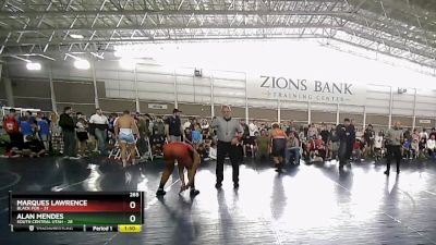 265 lbs Quarters & Wb (16 Team) - Marques Lawrence, Black Fox vs Alan Mendes, South Central Utah