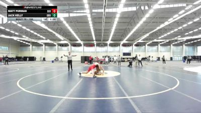184 lbs Round 2 - Matt Furman, Cornell vs Jack Kelly, George Mason