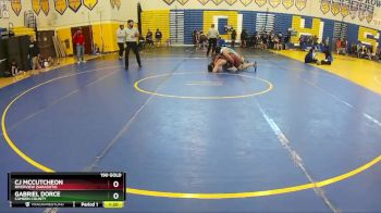 190 Gold Round 2 - CJ McCutcheon, Riverview (Sarasota) vs Gabriel Dorce, Camden County