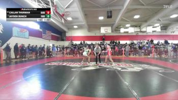 Boys 115 lbs Champ. Round 1 - Jayden Bunch, Paradise Boys vs Callan Thurman, Durham Boys