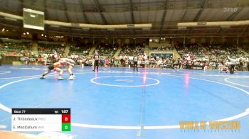 110 lbs Round Of 16 - Justin Carson Thibodeaux, Predator Wrestling vs Evan MacCallum, MWC Wrestling Academy