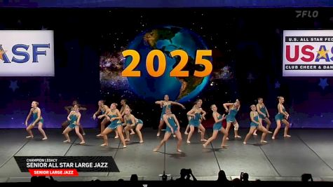 Champion Legacy - Senior All Star Large Jazz [2025 Senior Large Jazz Semis] 2025 The Dance Worlds