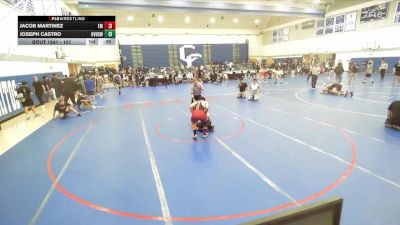 157 lbs Cons. Round 5 - Joseph Castro, Orange Vista High School Wrest vs Jacob Martinez, El Modena
