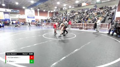 152 lbs Cons. Round 2 - Alejandro Carretero, Santa Ana vs Zachary Stacy, Silvercreek