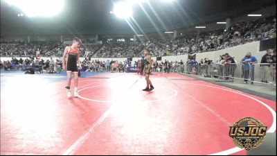 76 lbs Round Of 16 - Kyzer Sanders, Standfast vs Ryker Roedenbeck, Tahlequah Wrestling Club
