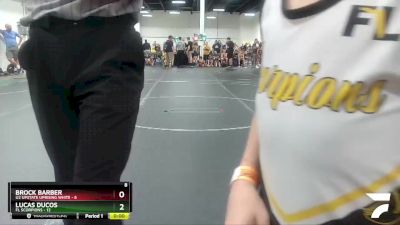 60 lbs Round 2 (8 Team) - Carter Mcmahan, U2 Upstate Uprising White vs Garrett Raley, FL Scorpions