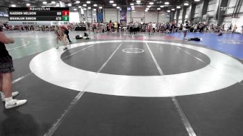 113 lbs Rr Rnd 2 - Kaeden Nelson, Indiana Outlaws Orange vs Branlun Simon, Attrition Wrestling Scar