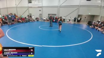 106 lbs Round 1 (8 Team) - Aleah Conard, Missouri Ice vs Sarissa Tucker, Virginia Blue