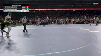 D3-165 lbs Cons. Round 3 - Carson Warner, Napoleon vs Darius Flowers, Muskegon Orchard View