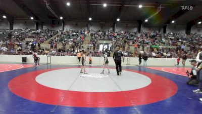 95 lbs Round Of 16 - David Moore III, Alpha Wrestling Club vs Leeonna Rowden, TitleTown Wrestling Academy