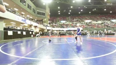 74 lbs Cons. Round 4 - Melvin Kjelsrud, Livingston Wrestling Club vs Christopher LeBlanc Jr., Powell Wrestling Club