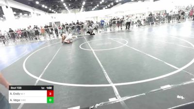 215 lbs Quarterfinal - Andrew Endy, No Team vs Andrew Vega, Threshold WC