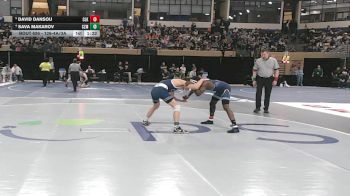 126-4A/3A Quarterfinal - David Dansou, Clarksburg vs Sava Makarov, Col. Zadok Magruder