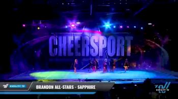 Brandon All-Stars - Sapphire [2021 L4 Senior - Small - B Day 1] 2021 CHEERSPORT National Cheerleading Championship