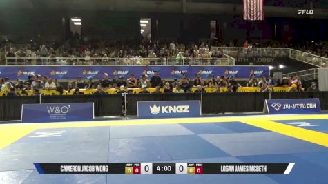 Cameron Jacob Wong vs Logan James McBeth 2026 Pan Kids Jiu-Jitsu IBJJF Championship