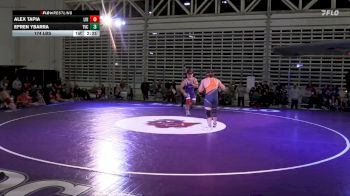 174 lbs Alex Tapia, Linfield vs Efren Ybarra, TVCC