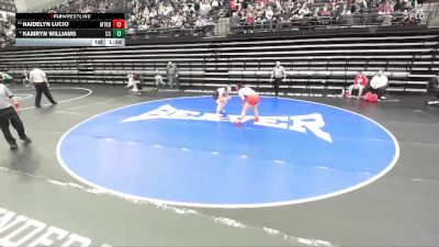 6A 155 lbs Champ. Round 1 - Naidelyn Lucio, Mountain Ridge vs Kamryn Williams, Corner Canyon