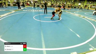 Rr Rnd 2 - Braylee West, Mojo Grappling Academy vs Aubrey Gomez, Tulsa Blue T Panthers