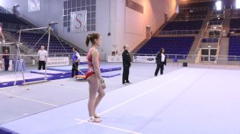Lucia Jakab (CAN) Floor Tumbling Pass, Training Day 2 - 2018 City of Jesolo Trophy