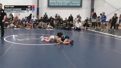 27 kg 5th Place - Terry Eum, Surfside Girls - W vs Scarlett Mckeown, PA West Black - W