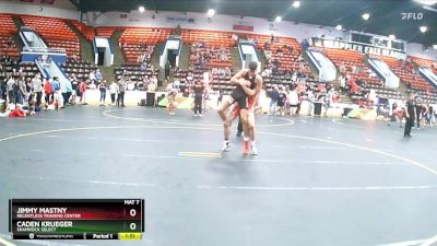 189 lbs Quarterfinal - Jimmy Mastny, Relentless Training Center vs Caden Krueger, Shamrock Select