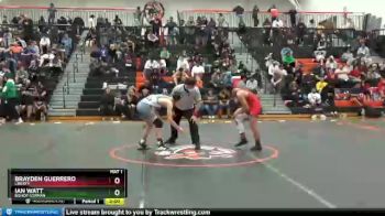 126 lbs Quarterfinal - Ian Watt, Bishop Gorman vs Brayden Guerrero, Liberty