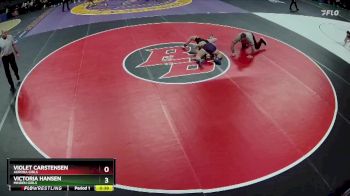 Cons. Round 1 - Violet Carstensen, Aurora Girls vs Victoria Hansen, Minden Girls