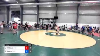 48 kg Prelims - John Whitacre, Wyoming Valley RTC White vs Carden Wagner, Ground Up USA