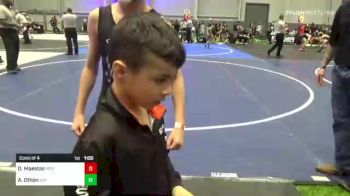 78 lbs Consi Of 4 - Destin Maestas, Pride WC vs Alex Othon, Mat Demon WC