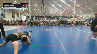 140 lbs Rr Rnd 1 - Connor Glory, Northeast Elites Black - HSC vs Hugh Zimmerman, Triumph Blue - HSC