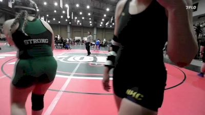 170 lbs Champ. Round 2 - Joanna Hinrichs, Staley vs Aliyah Vandeputte, North Kansas City