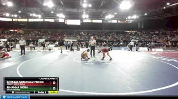 107G Champ. Round 3 - Crystal Gonzalez Mendoza, Forest Grove Girls vs Rihanna Mora, Vallivue Girls