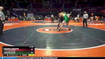 1 lbs Quarterfinal - Michael Esquivel, Yorkville (Christian) vs Hunter Otto, Normal (University)