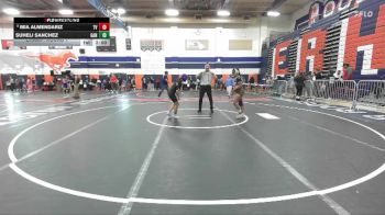 100 lbs Champ. Round 1 - Mia Almendariz, Temecula Valley vs Suheli Sanchez, Ganesha