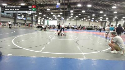 80 lbs Rr Rnd 1 - Gavin Hixenbaugh, TDWC Maniacs Orange - MS vs Princeton Nunn, Team Lil SHUTTs - MS