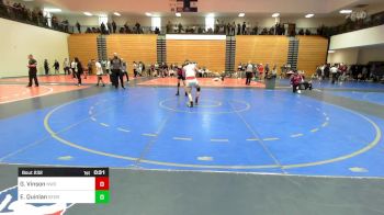 138 lbs Consi Of 8 #2 - Garrett Vinson, Nwo vs Eli Quinlan, Georgia