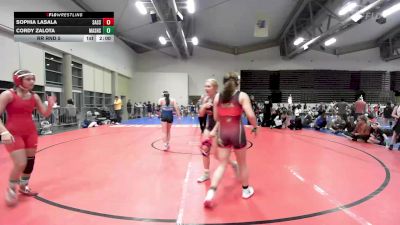 130 lbs Rr Rnd 5 - Sophia Lasala, Sassie Lassies FIWC vs Cordy Zalota, Lady Assassins