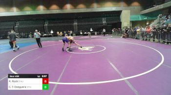 165 lbs Consi Of 8 #1 - Keller Rock, Embry-Riddle vs Conrado Trevino-Oceguera, San Francisco