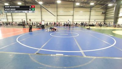 170 lbs Round Of 64 - Gage McWatters, ID vs Wyatt Boice, NY