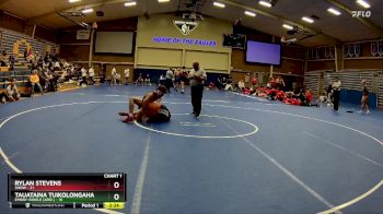 184 lbs Tauataina Tuikolongahau, Embry-Riddle (Ariz.) vs Rylan Stevens, Snow