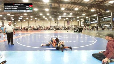 95 lbs Rr Rnd 1 - Kevin Rodriguez, Whitted Trained National Dual Team - MS vs Michael Valdes, 4M Strength - MS